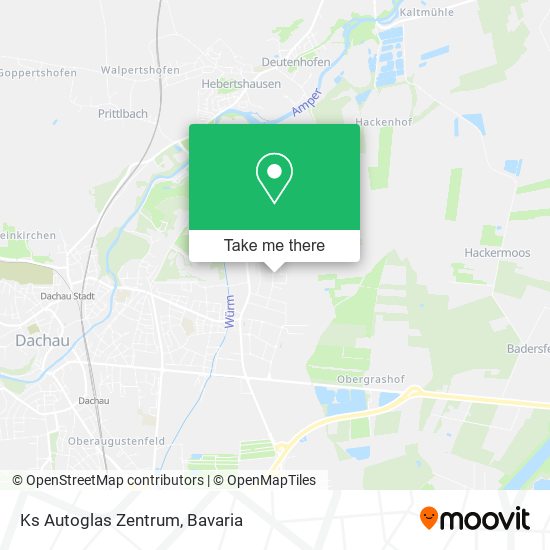 Ks Autoglas Zentrum map