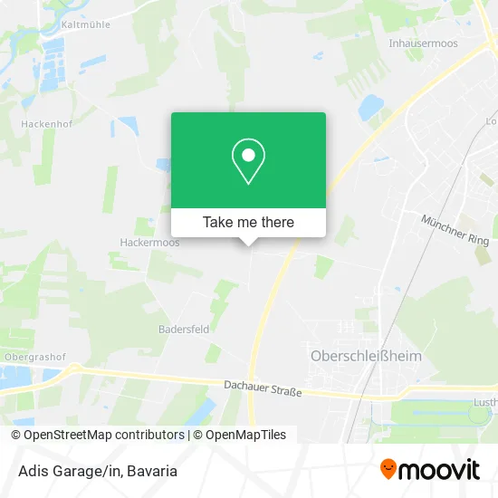 Карта Adis Garage/in