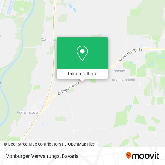 Vohburger Verwaltungs map