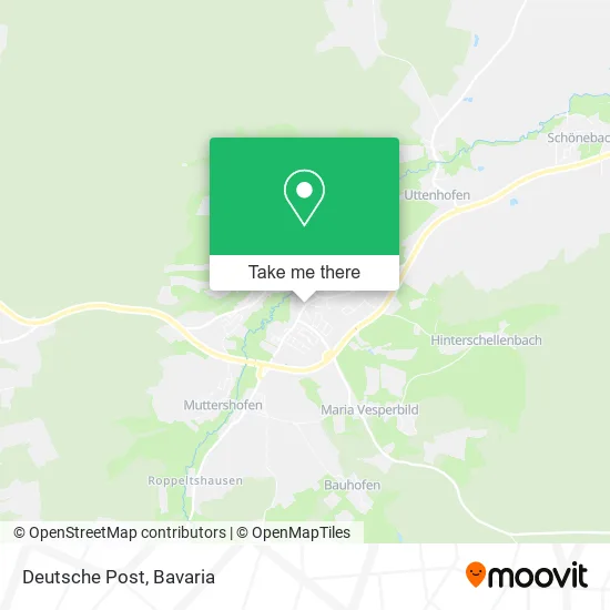 Карта Deutsche Post