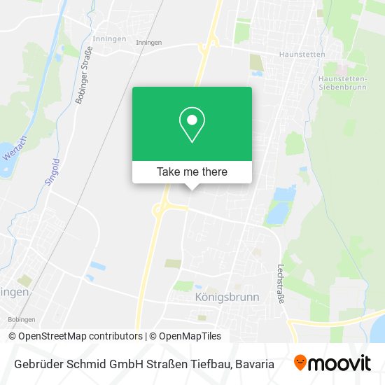 Gebrüder Schmid GmbH Straßen Tiefbau map