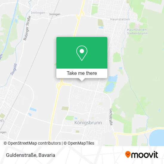 Карта Guldenstraße