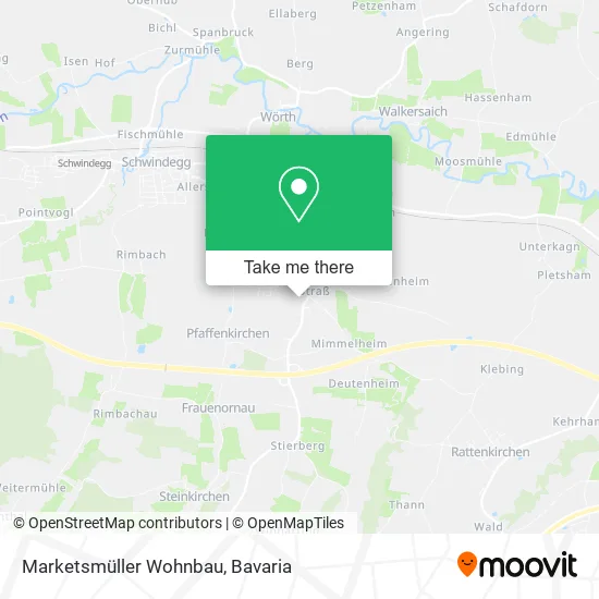 Карта Marketsmüller Wohnbau