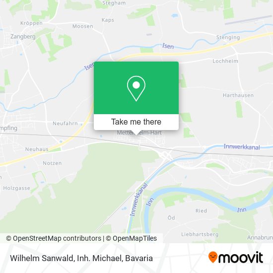 Wilhelm Sanwald, Inh. Michael map