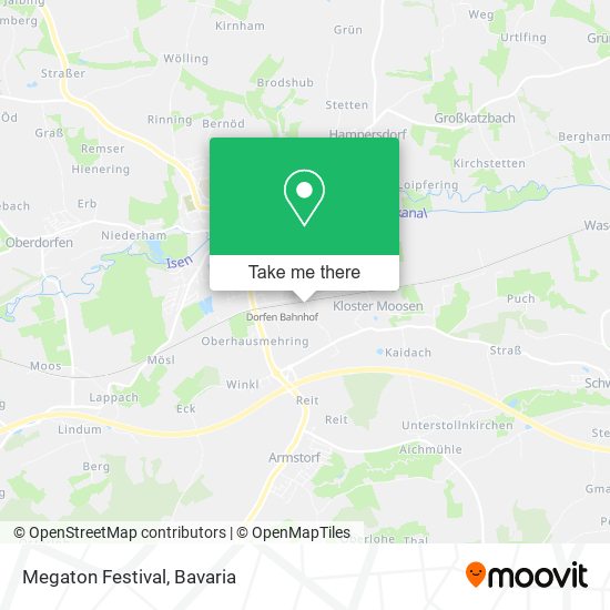 Megaton Festival map