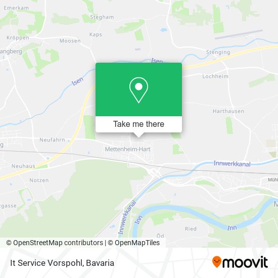 It Service Vorspohl map