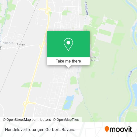 Handelsvertretungen Gerbert map