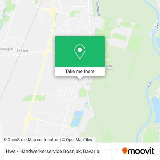 Hws - Handwerkerservice Bosnjak map