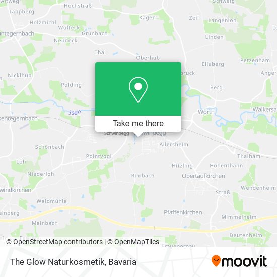 The Glow Naturkosmetik map