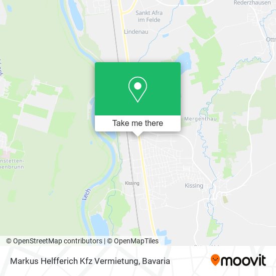 Markus Helfferich Kfz Vermietung map