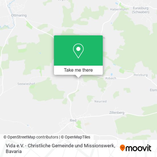 Vida e.V. - Christliche Gemeinde und Missionswerk map