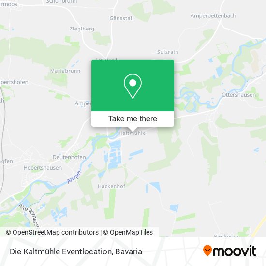 Die Kaltmühle Eventlocation map