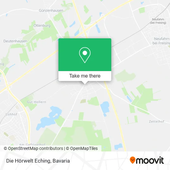 Карта Die Hörwelt Eching