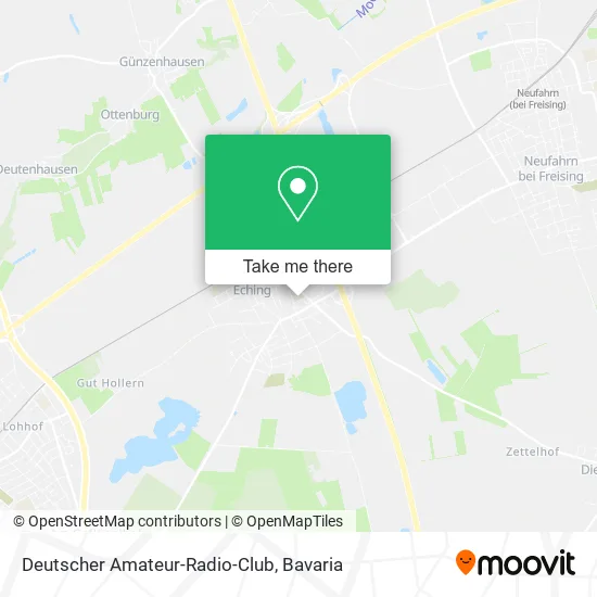 Карта Deutscher Amateur-Radio-Club