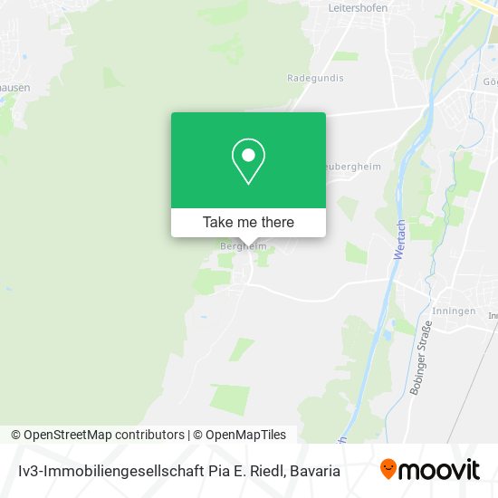 Iv3-Immobiliengesellschaft Pia E. Riedl map