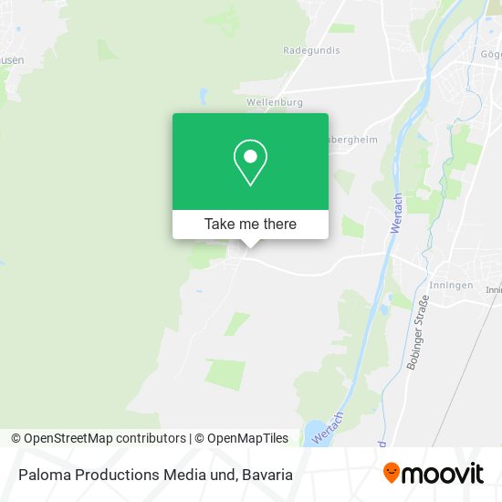 Paloma Productions Media und map