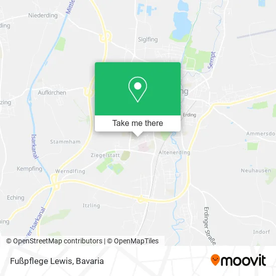 Карта Fußpflege Lewis