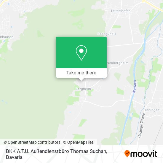 BKK A.T.U. Außendienstbüro Thomas Suchan map