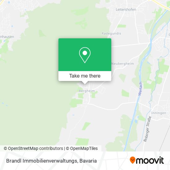 Brandl Immobilienverwaltungs map