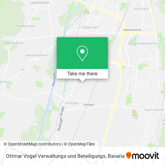 Ottmar Vogel Verwaltungs-und Beteiligungs map