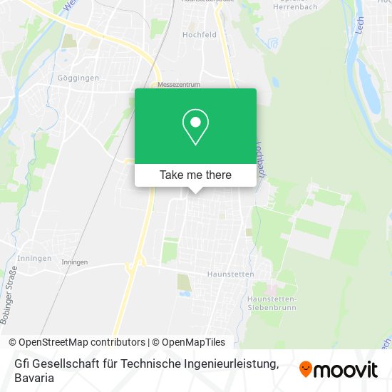 Gfi Gesellschaft für Technische Ingenieurleistung map