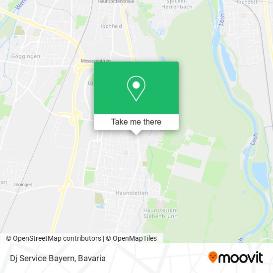 Dj Service Bayern map