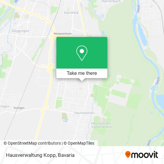 Hausverwaltung Kopp map