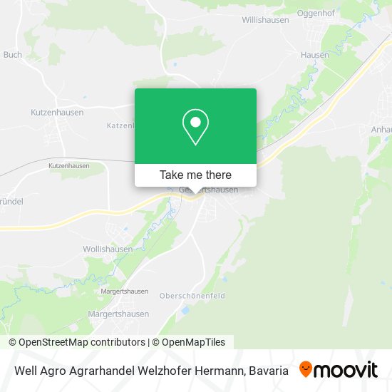 Well Agro Agrarhandel Welzhofer Hermann map