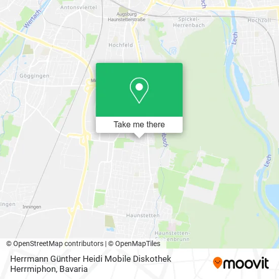 Карта Herrmann Günther Heidi Mobile Diskothek Herrmiphon