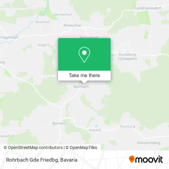Карта Rohrbach Gde Friedbg