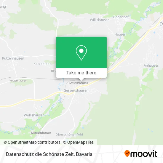 Карта Datenschutz die Schönste Zeit