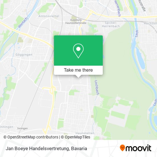 Jan Boeye Handelsvertretung map