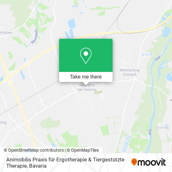Карта Animobilis Praxis für Ergotherapie & Tiergestützte Therapie