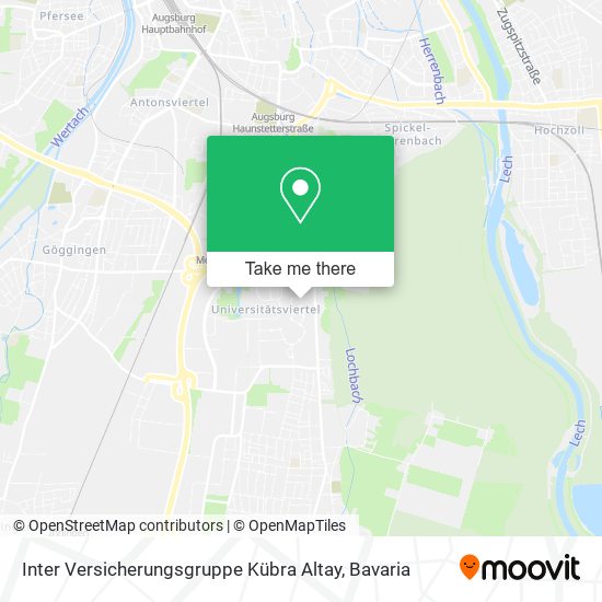 Inter Versicherungsgruppe Kübra Altay map
