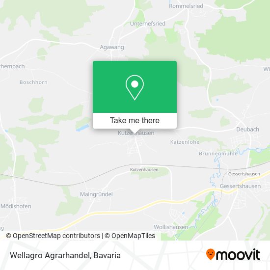 Wellagro Agrarhandel map