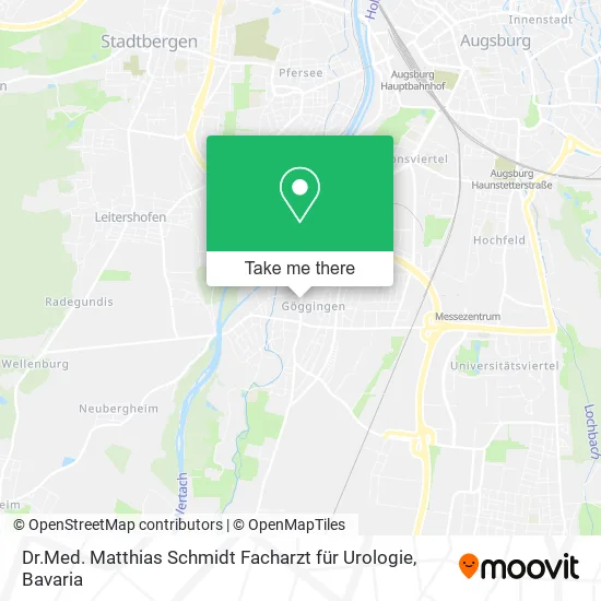 Карта Dr.Med. Matthias Schmidt Facharzt für Urologie