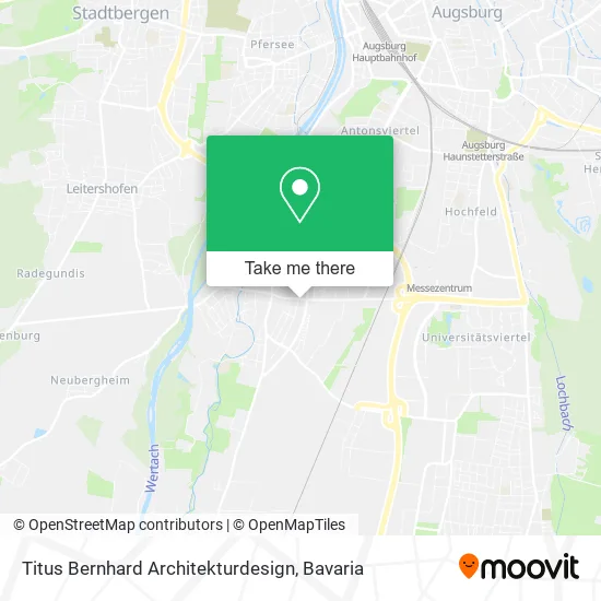 Карта Titus Bernhard Architekturdesign