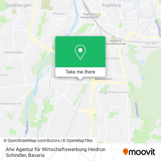 Afw Agentur für Wirtschaftswerbung Heidrun Schindler map