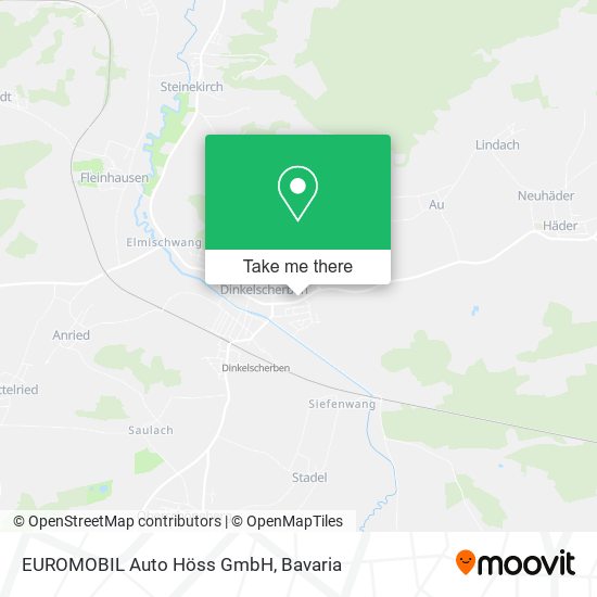 EUROMOBIL Auto Höss GmbH map