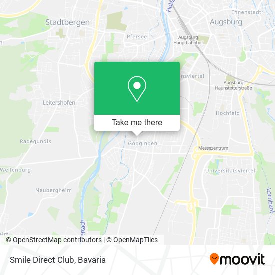 Smile Direct Club map