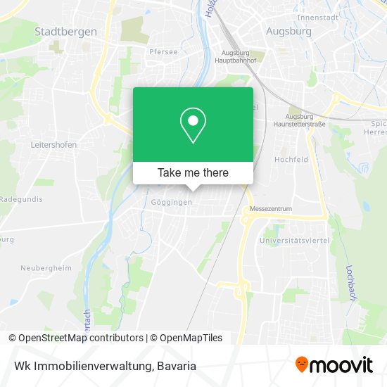 Wk Immobilienverwaltung map