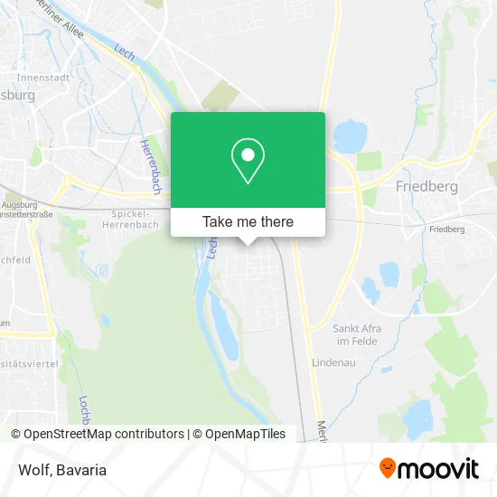 Wolf map