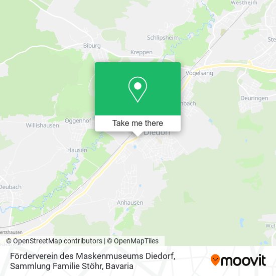 Förderverein des Maskenmuseums Diedorf, Sammlung Familie Stöhr map