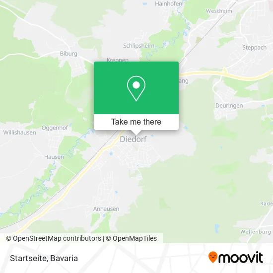 Карта Startseite