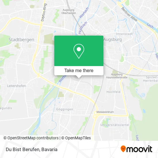 Карта Du Bist Berufen