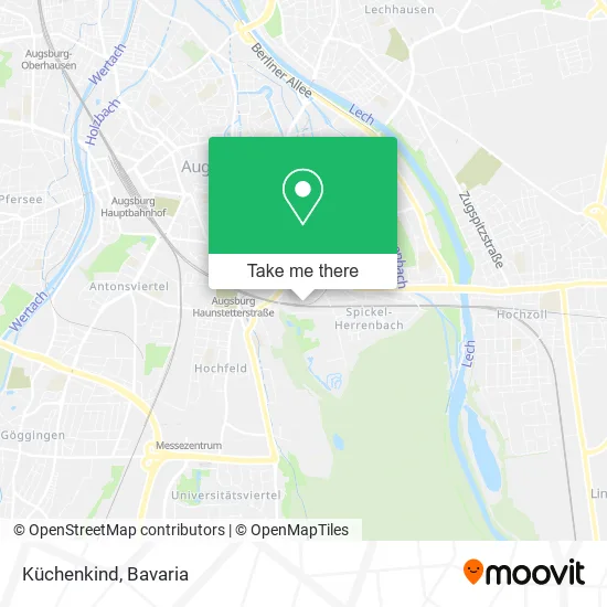 Карта Küchenkind