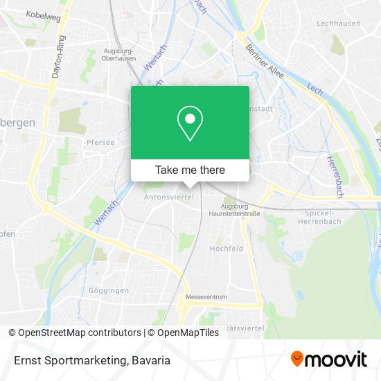 Ernst Sportmarketing map