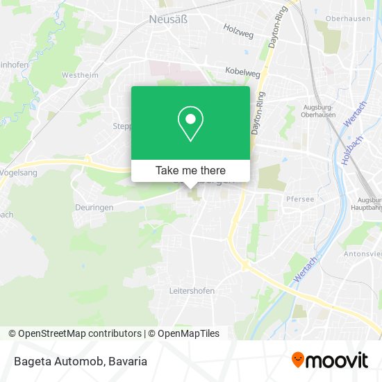Bageta Automob map