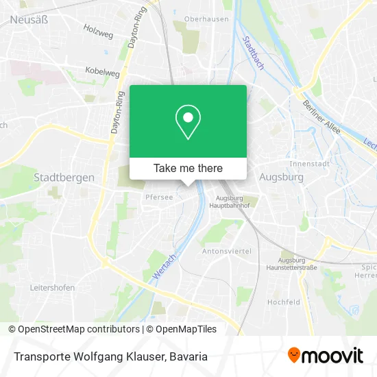 Карта Transporte Wolfgang Klauser