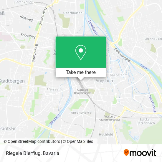 Карта Riegele Bierflug